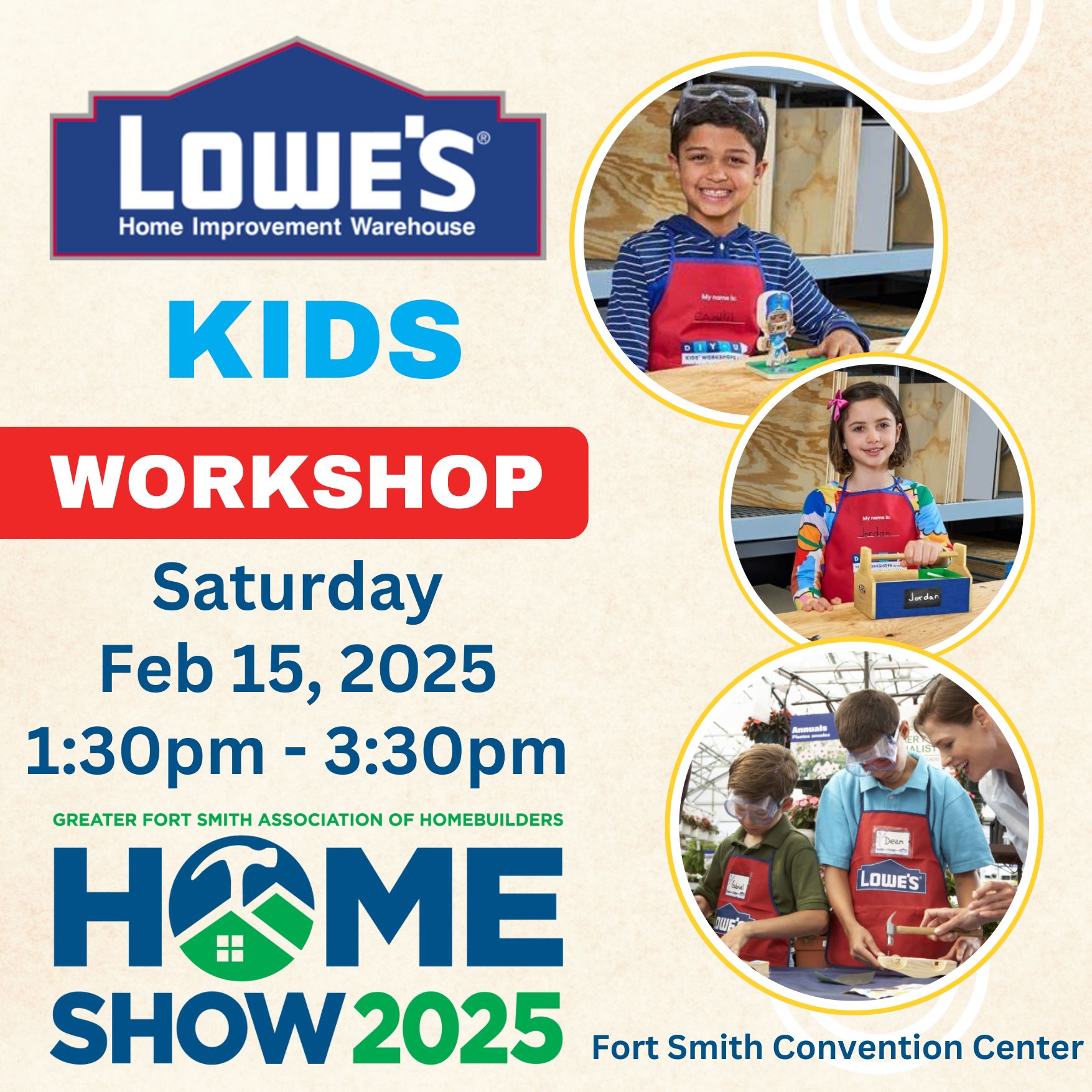 Lowe's Kid Workshop 2025